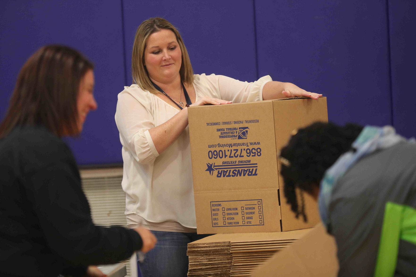 Pennsylvania Avenue School held a Thanksgiving Turkey Basket donation event for school families